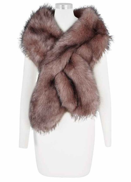 Syekd Sincerity Faux Fur Wrap Syekd Sincerity Faux Fur Wrap