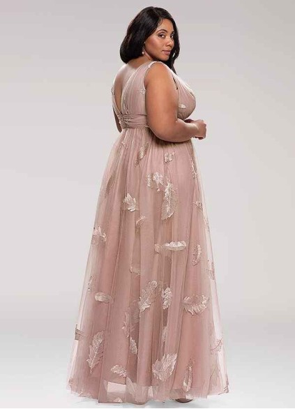 Blush Mark Lost In Paradise Blush Embroidery Tulle Maxi Dress Blush Mark Lost In Paradise Blush Embroidery Tulle Maxi Dress