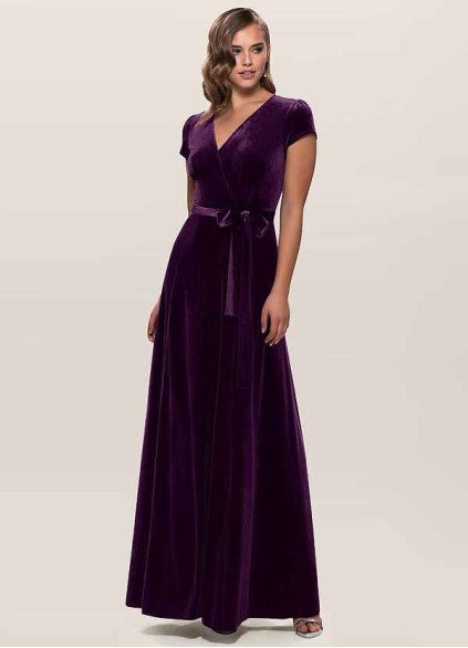 Blush Mark Dreaming Of You Purple Velvet Maxi Dress Blush Mark Dreaming Of You Purple Velvet Maxi Dress