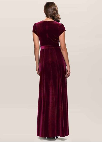 Blush Mark Dreaming Of You Cabernet Velvet Maxi Dress Blush Mark Dreaming Of You Cabernet Velvet Maxi Dress