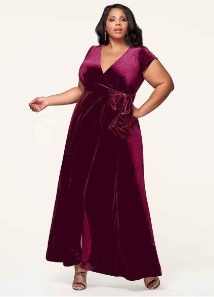 Blush Mark Dreaming Of You Cabernet Velvet Maxi Dress Blush Mark Dreaming Of You Cabernet Velvet Maxi Dress