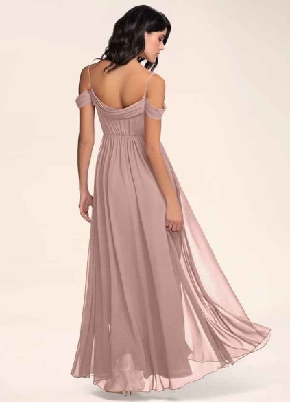 Blush Mark Philosophy Of Love Dusty Rose Chiffon Maxi Dress Blush Mark Philosophy Of Love Dusty Rose Chiffon Maxi Dress