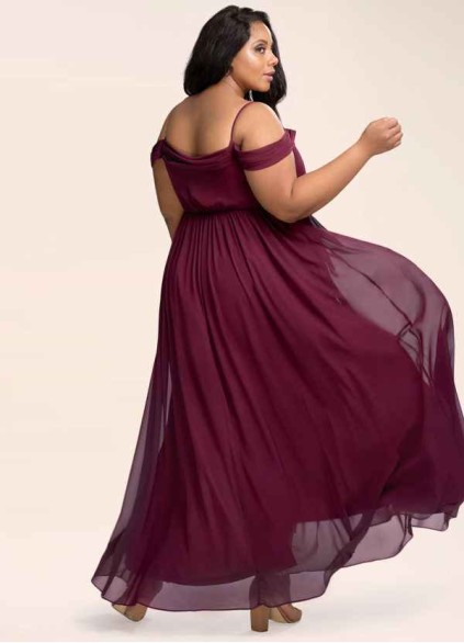 Blush Mark Philosophy Of Love Cabernet Chiffon Maxi Dress Blush Mark Philosophy Of Love Cabernet Chiffon Maxi Dress