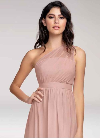 Blush Mark Magical Day Dusty Rose Chiffon Maxi Dress Blush Mark Magical Day Dusty Rose Chiffon Maxi Dress
