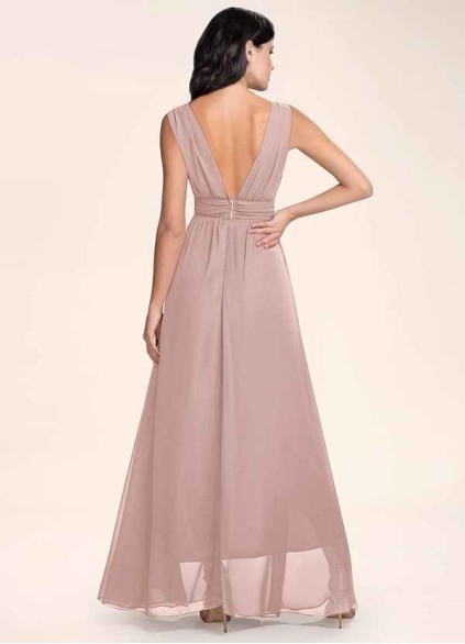 Blush Mark Dancing Queen Dusty Rose Chiffon Maxi Dress Blush Mark Dancing Queen Dusty Rose Chiffon Maxi Dress
