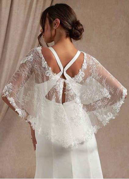 Syekd Hodesh Lace Tulle Wrap Syekd Hodesh Lace Tulle Wrap