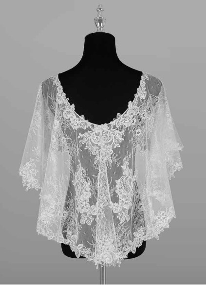 Syekd Hodesh Lace Tulle Wrap Syekd Hodesh Lace Tulle Wrap