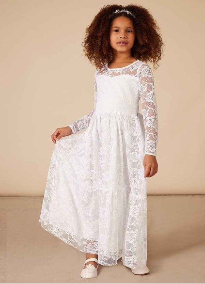 Syekd Agatha Flower Girl Dress