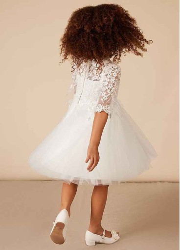 Syekd lindsay Flower Girl Dress