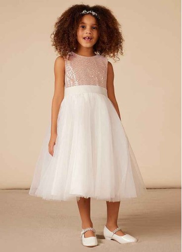 Syekd Abitha Flower Girl Dress
