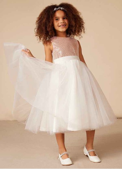 Syekd Abitha Flower Girl Dress Syekd Abitha Flower Girl Dress