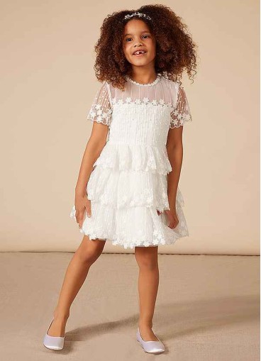 Syekd Liya Flower Girl Dress