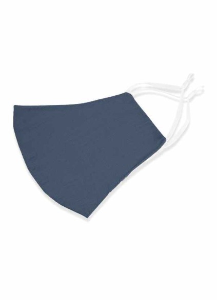Non-medical Solid Color Cotton Reusable Face Mask Dark Navy Non-medical Solid Color Cotton Reusable Face Mask Dark Navy