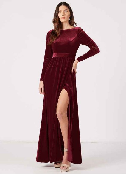 Syekd Brynn Velvet Dress Syekd Brynn Velvet Dress