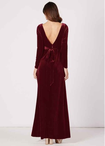 Syekd Brynn Velvet Dress
