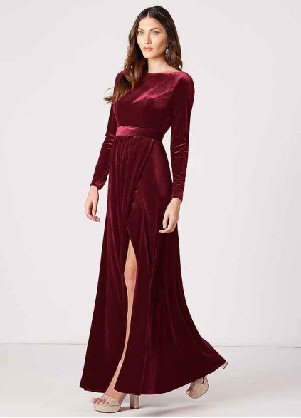 Syekd Brynn Velvet Dress Syekd Brynn Velvet Dress