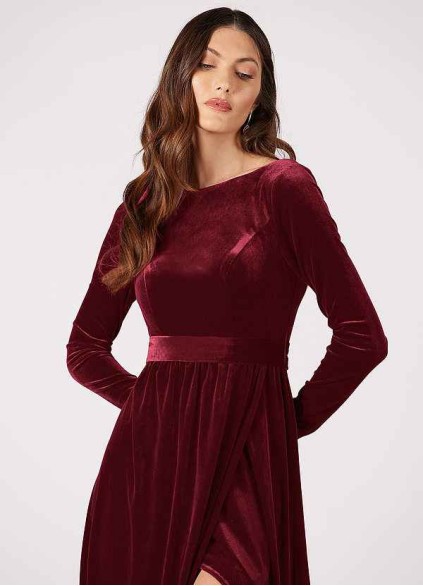 Syekd Brynn Velvet Dress Syekd Brynn Velvet Dress