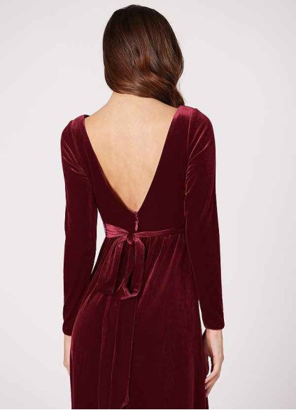 Syekd Brynn Velvet Dress Syekd Brynn Velvet Dress