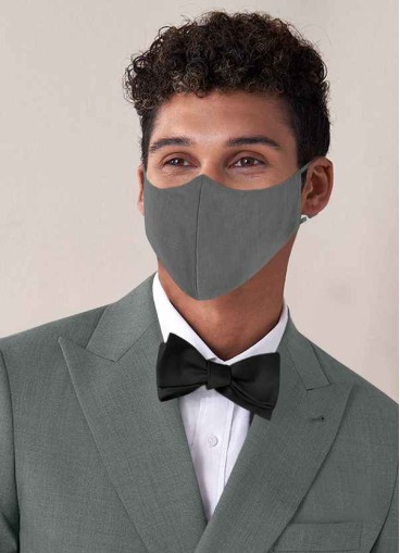 Syekd Men's Non-Medical Reusable Suiting-style Face Mask