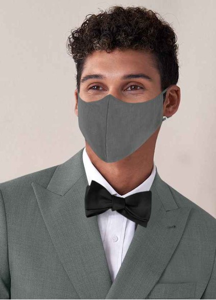 Syekd Men's Non-Medical Reusable Suiting-style Face Mask