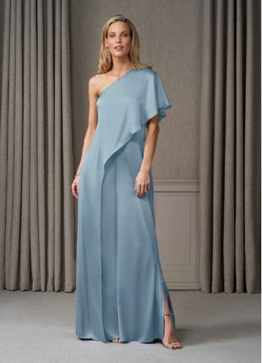 Syekd Hagretta Stretch Satin Jumpsuit