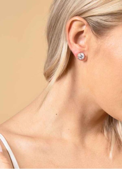 Solitaire Crystal Studs Solitaire Crystal Studs