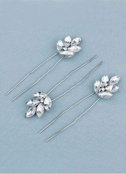 Dewdrop Crystal Hairpin Set Dewdrop Crystal Hairpin Set