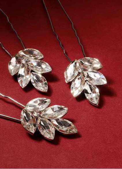 Dewdrop Crystal Hairpin Set Dewdrop Crystal Hairpin Set