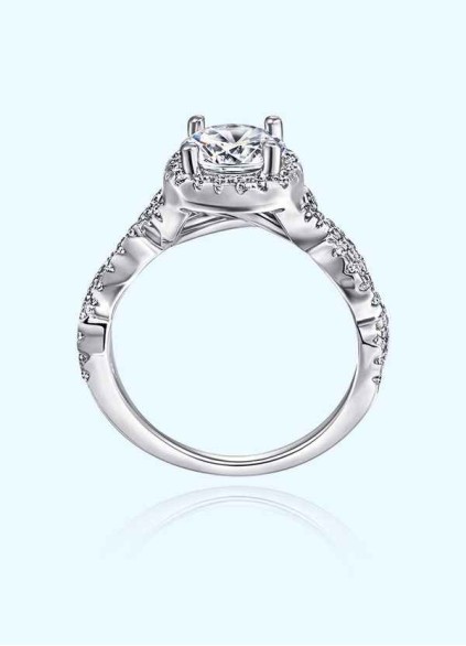 Swirling Hearts CZ Ring Swirling Hearts CZ Ring