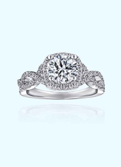 Swirling Hearts CZ Ring Swirling Hearts CZ Ring