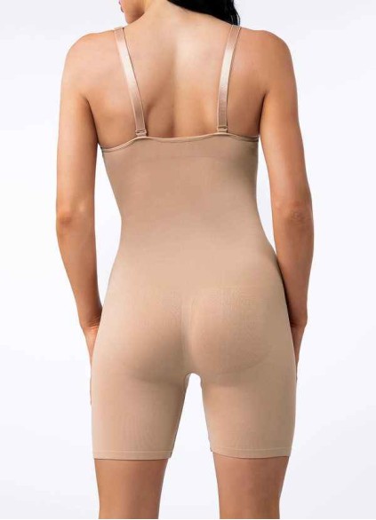 Knee Length Tummy Control Bodysuit Shaper Knee Length Tummy Control Bodysuit Shaper