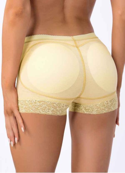 Padded Butt Lifter Lace Boyshort Booty Shaper Padded Butt Lifter Lace Boyshort Booty Shaper