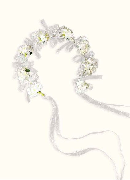 Persephone Flower Girl Headpiece Persephone Flower Girl Headpiece