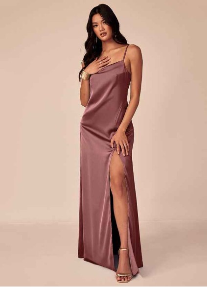 Syekd Briza Stretch Satin Dress Syekd Briza Stretch Satin Dress