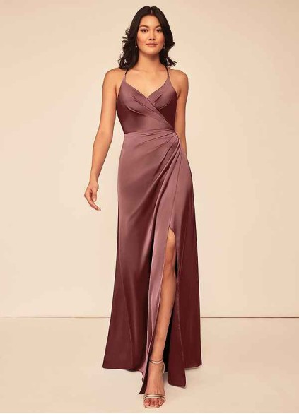 Syekd Geanna Stretch Satin Dress Syekd Geanna Stretch Satin Dress