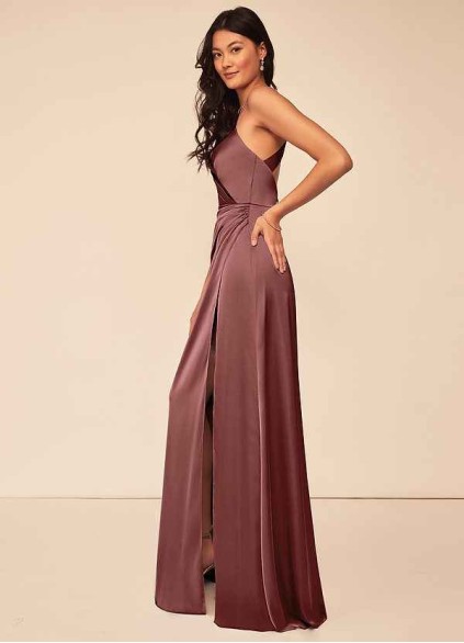 Syekd Geanna Stretch Satin Dress Syekd Geanna Stretch Satin Dress