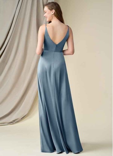 Syekd Dalilah Stretch Satin Dress