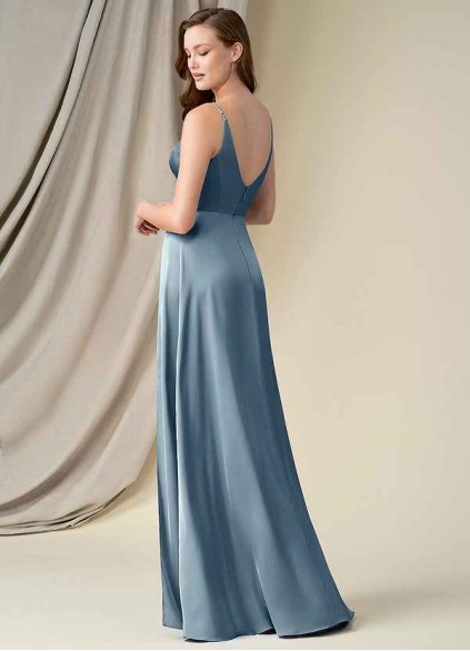 Syekd Dalilah Stretch Satin Dress Syekd Dalilah Stretch Satin Dress