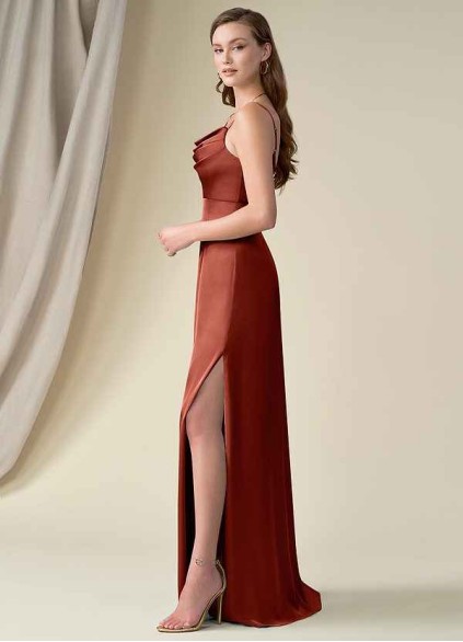 Syekd Esmee Stretch Satin Dress