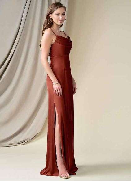 Syekd Esmee Stretch Satin Dress