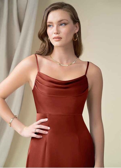 Syekd Esmee Stretch Satin Dress