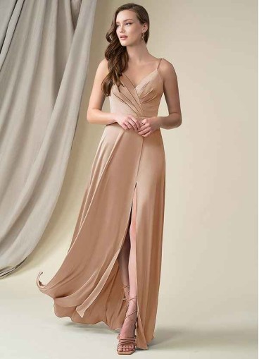 Syekd Madaleine Stretch Satin Dress