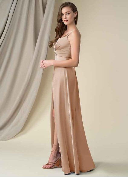 Syekd Madaleine Stretch Satin Dress Syekd Madaleine Stretch Satin Dress