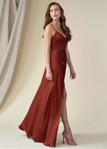 Syekd Marchella Stretch Satin Dress