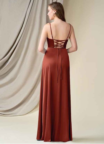 Syekd Marchella Stretch Satin Dress