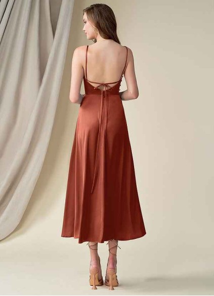 Syekd Ceci Stretch Satin Dress Syekd Ceci Stretch Satin Dress