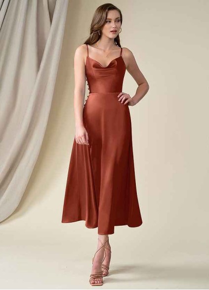 Syekd Ceci Stretch Satin Dress Syekd Ceci Stretch Satin Dress