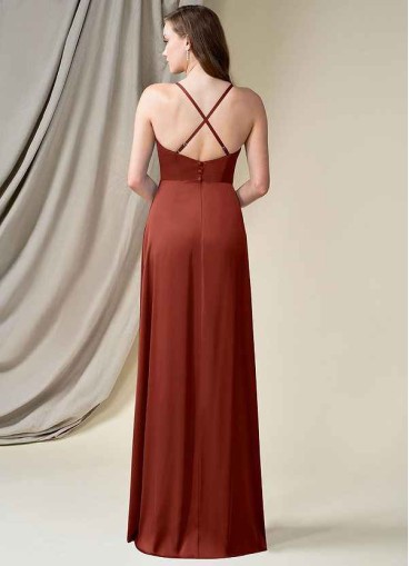 Syekd Naomie Stretch Satin Dress