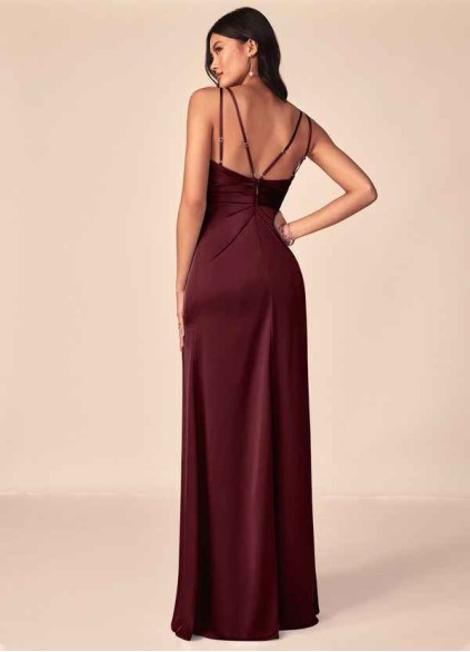 Syekd Aqua Stretch Satin Dress Syekd Aqua Stretch Satin Dress