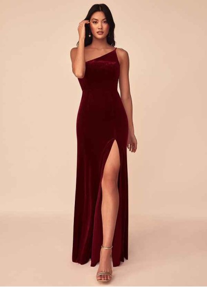 Syekd Kala Velvet Dress